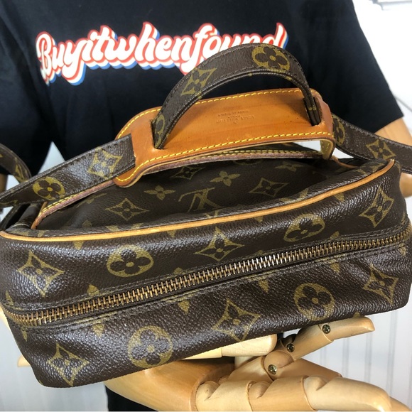 LOUIS VUITTON DANUBE MM Monogram Adjustable Crossbody Shoulder Bag LV DUST BAG - Picture 5 of 17